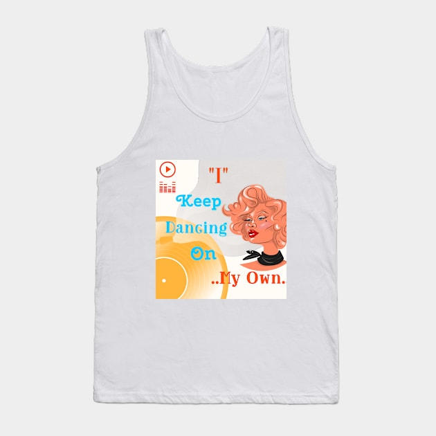 Dancing is one of the charms of a woman. Tank Top by ATime7